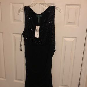 Lauren Ralph Lauren black sequin dress